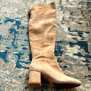 Franco Sarto Above the Knee Suede Boot
